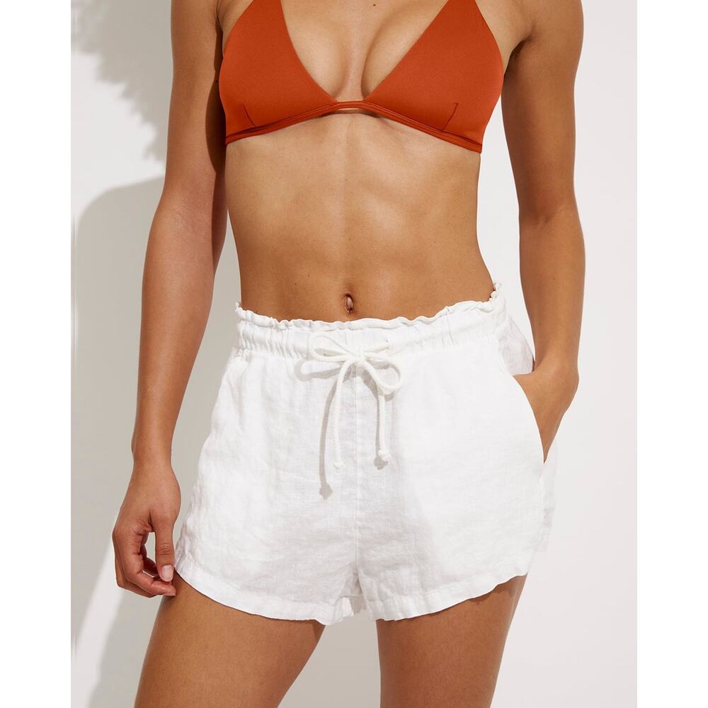 Left On Friday Getaway Short Coconut White - M